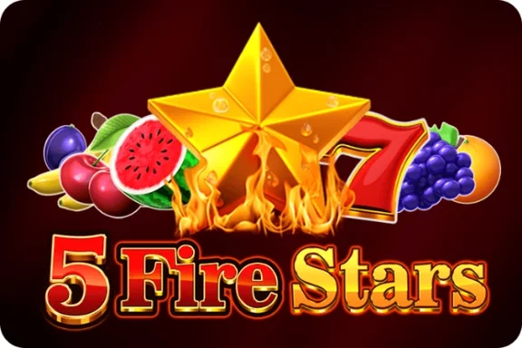 Capa do slot 5 Fire Stars