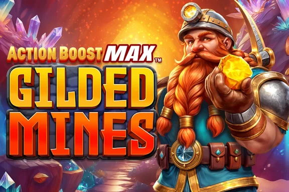 Capa do slot Action Boost Max Gilded Mines
