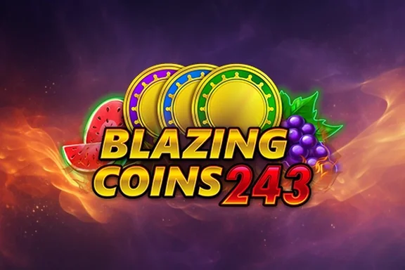 Capa do slot Blazing Coins 243
