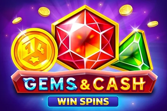 Capa do slot Gems Cash Win Spins